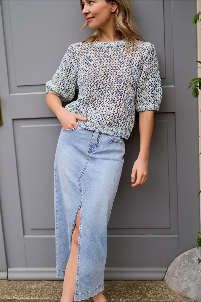 JOLENE MELANGE SRB4533 MULTI FADED BLUE